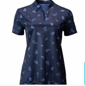 New!Nike Navy Paisley Short Sleeve Tee